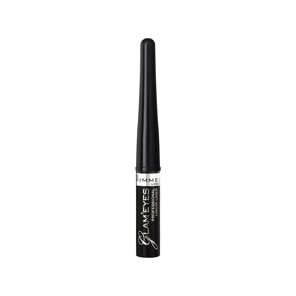 ريميل لندن جلام ايز قلم الكحل السائل 001 بلاك جلامور - 3.5 مل