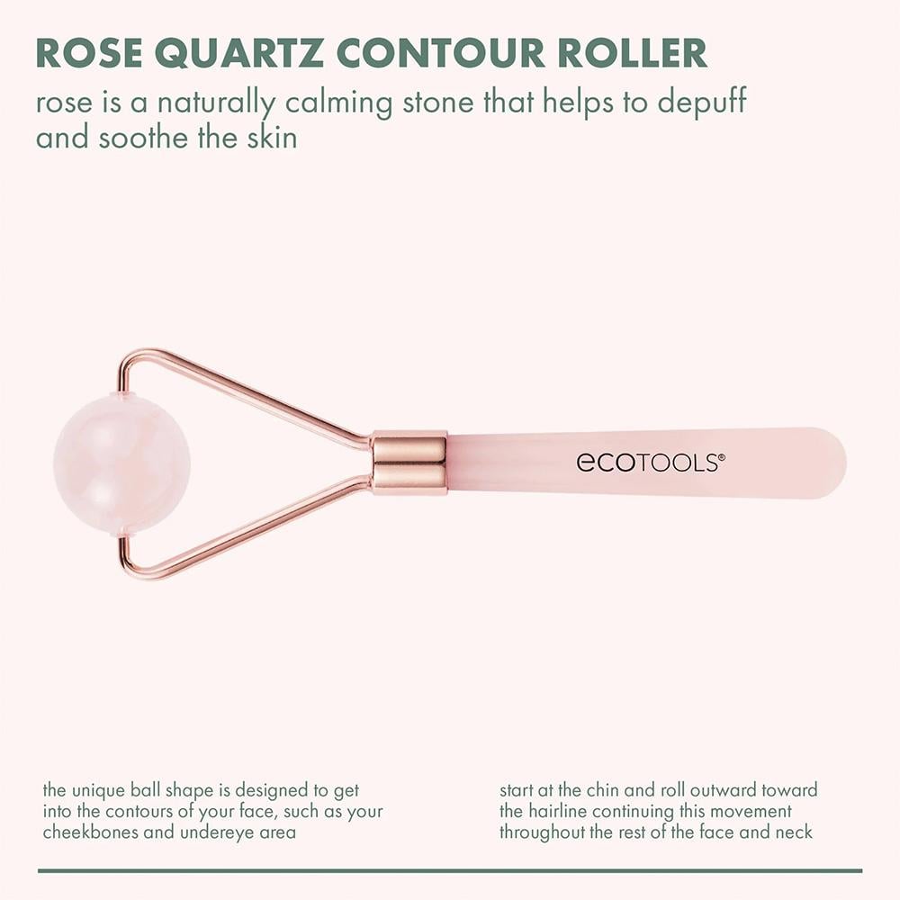 Ecotools Rose Quartz Contour Roller 0030