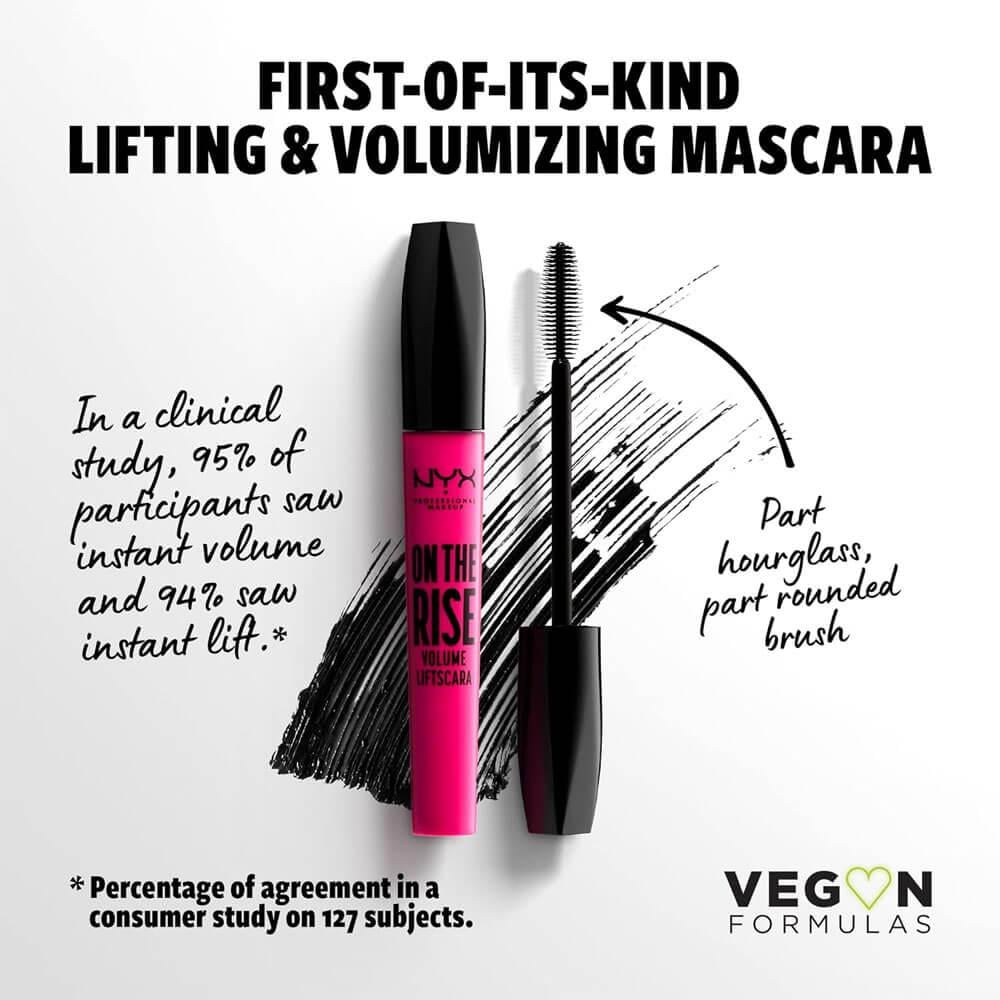 NYX On The Rise Volume Liftscara 01 Black - 10 ml