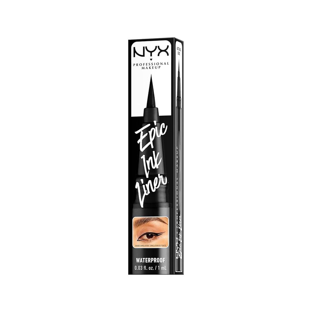 Nyx Professional Make Up Epic Ink Liner, Black 01 - 1 Ml