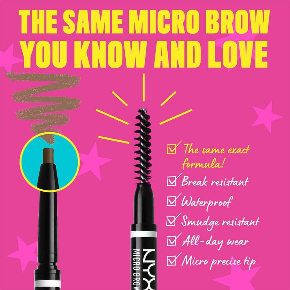 NYX Micro Brow Pencil MBP04 Chocolate - 0.09 gm