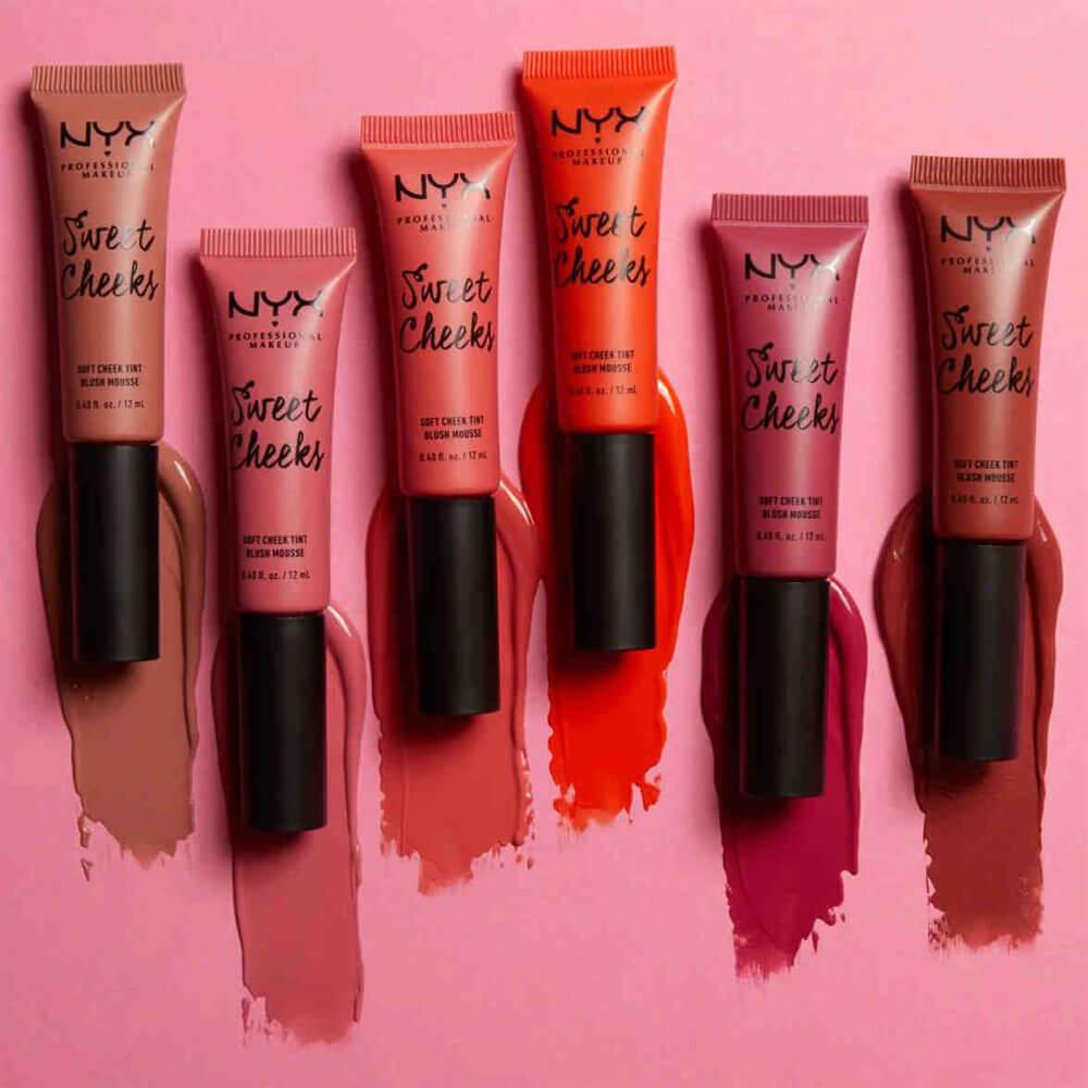 NYX Sweet Cheeks Soft Cheek Tint Blush Mousse 05 Show Girl - 12 ml