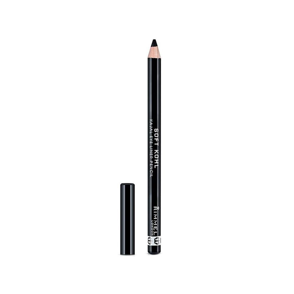 Rimmel London Soft Kohl Kajal Eyeliner Pencil 061 Jet Black - 1.2 Gm