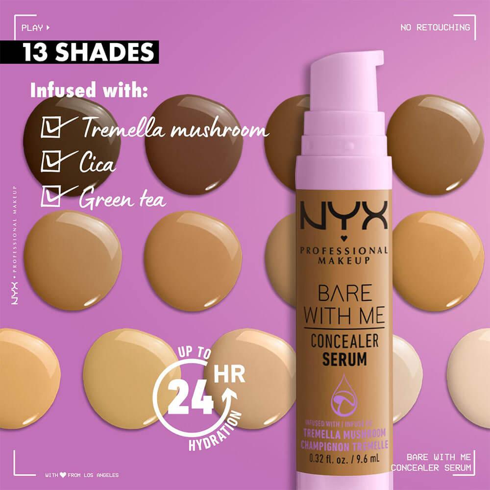 NYX Bare With Me Concealer Serum 07 Medium - 9.6 ml