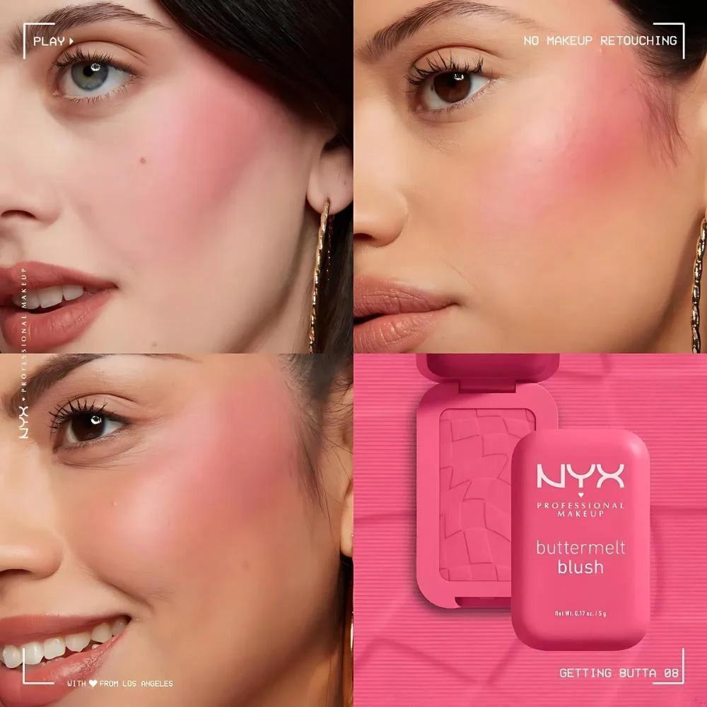 NYX Buttermelt Blush Getting Butta 08 - 5 gm