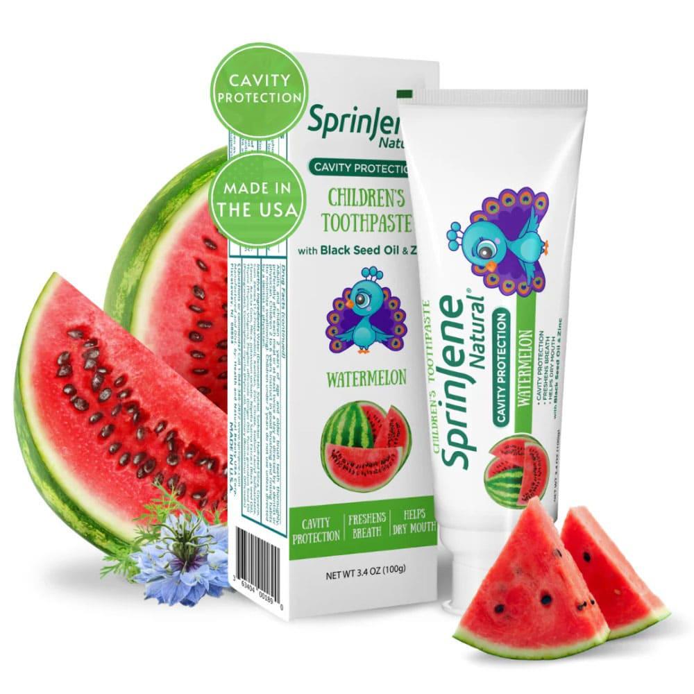Sprinjene Watermelon Cavity Protection Children's Toothpaste - 100 Gm