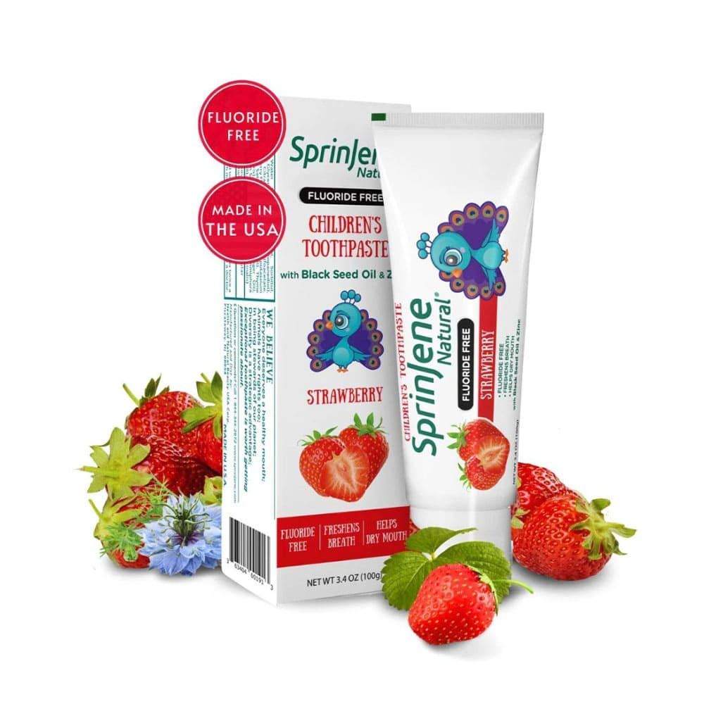 Sprinjene Flouride Free Children's Toothpaste - 100 Gm