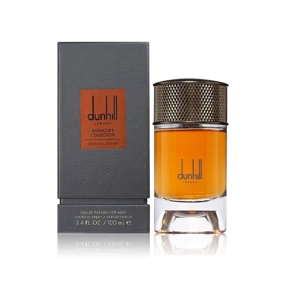 عطر دنهل لندن سيجنتشر كولكشن بريتش ليذر للرجال - او دى بارفيوم 100 مل
