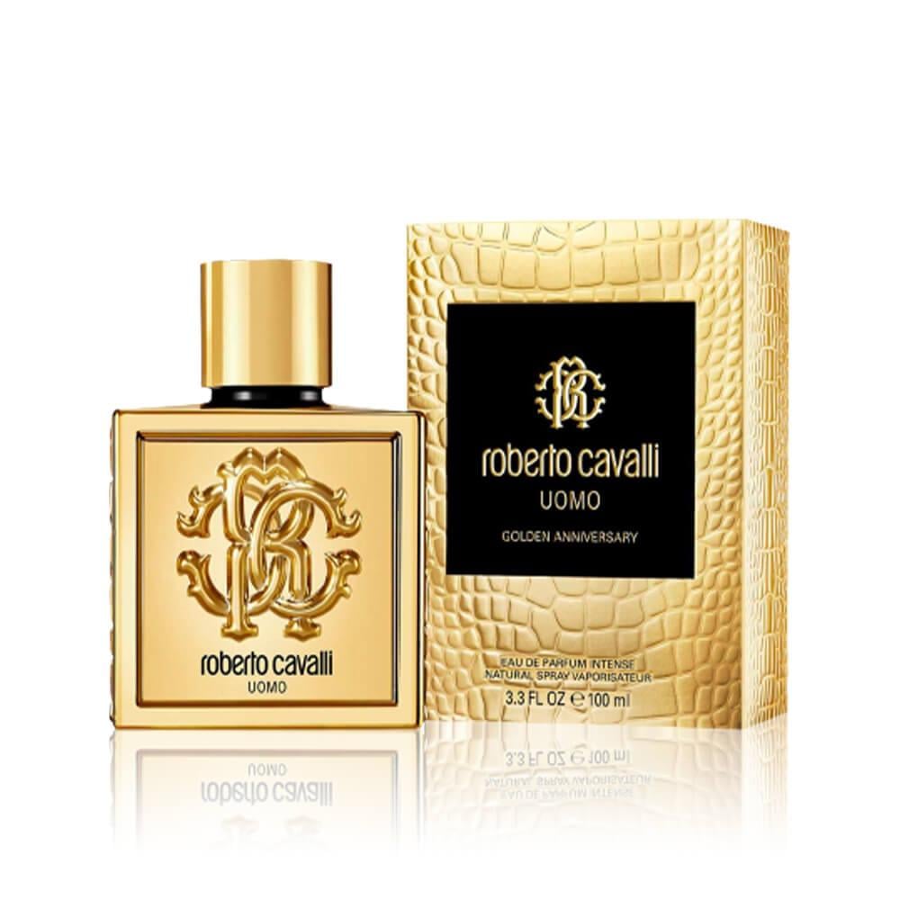 عطر روبرتو كافالي اومو جولدن انفيرسيري - او دى بارفيوم انتنس 100 مل