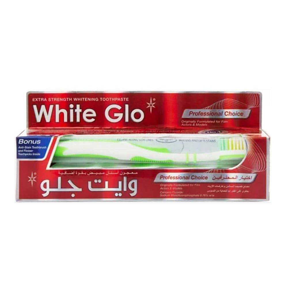 White Glo Professional Choice Extra Strength Whitening Toothpaste 100 ml