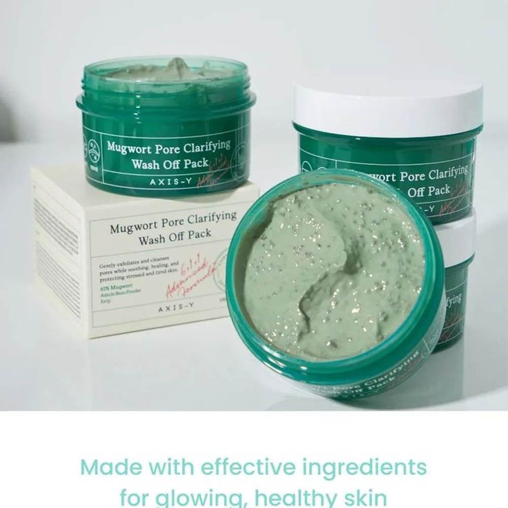 AXIS-Y Mugwort Pore Clarifying Wash Off Mask - 100 ml