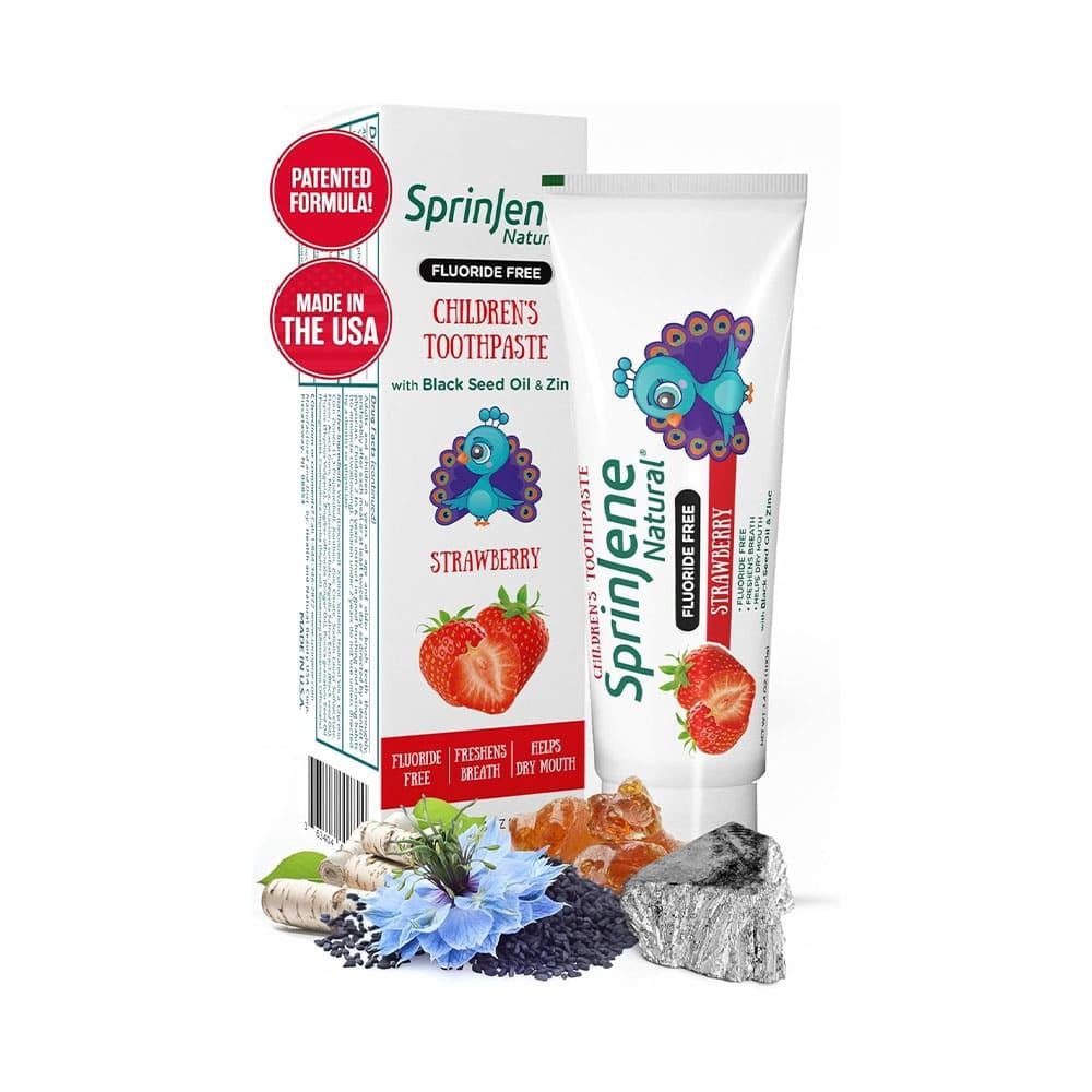 Sprinjene Flouride Free Children's Toothpaste - 100 Gm