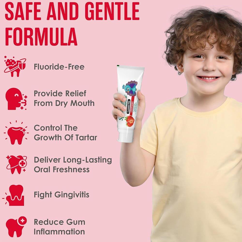 Sprinjene Flouride Free Children's Toothpaste - 100 Gm