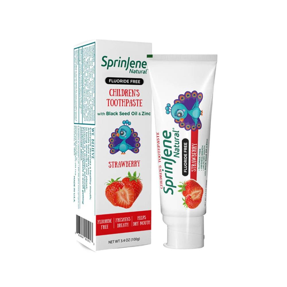 Sprinjene Flouride Free Children's Toothpaste - 100 Gm