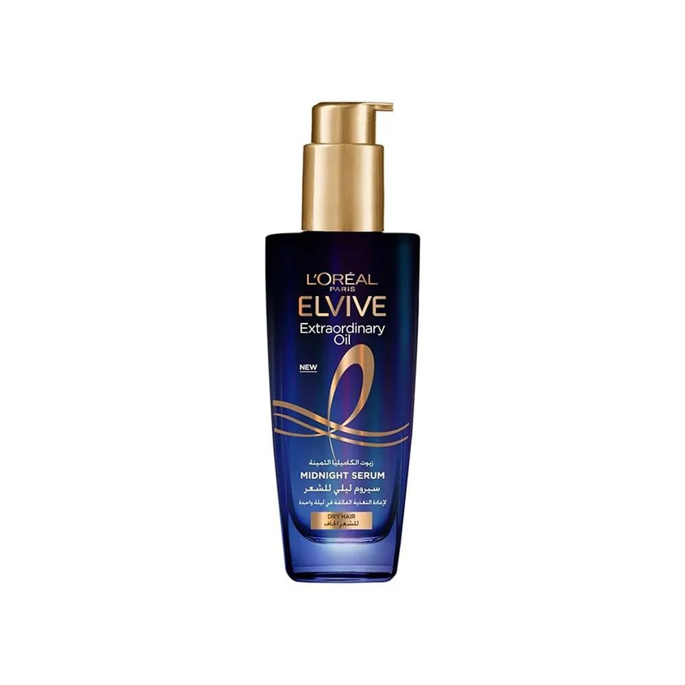 L'Oreal Paris Elvive Extraordinary Oil Night Hair Serum with Camellia - 100 ml