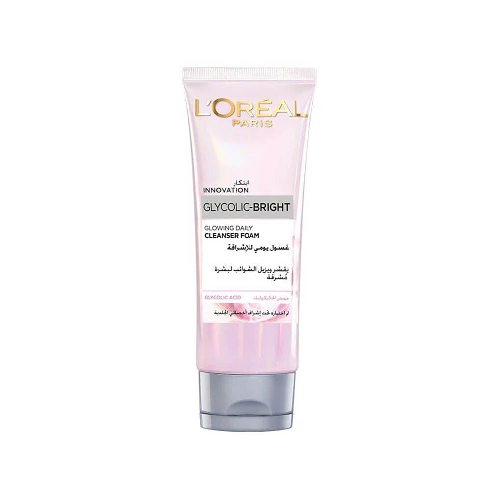 L'Oreal Paris Glycolic Bright Daily Foaming Wash - 100 ml