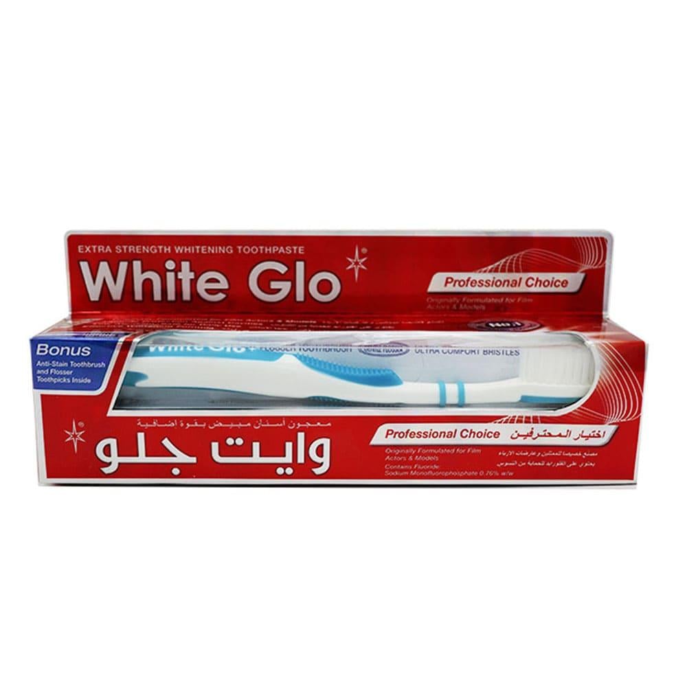 White Glo Professional Choice Extra Strength Whitening Toothpaste 100 ml