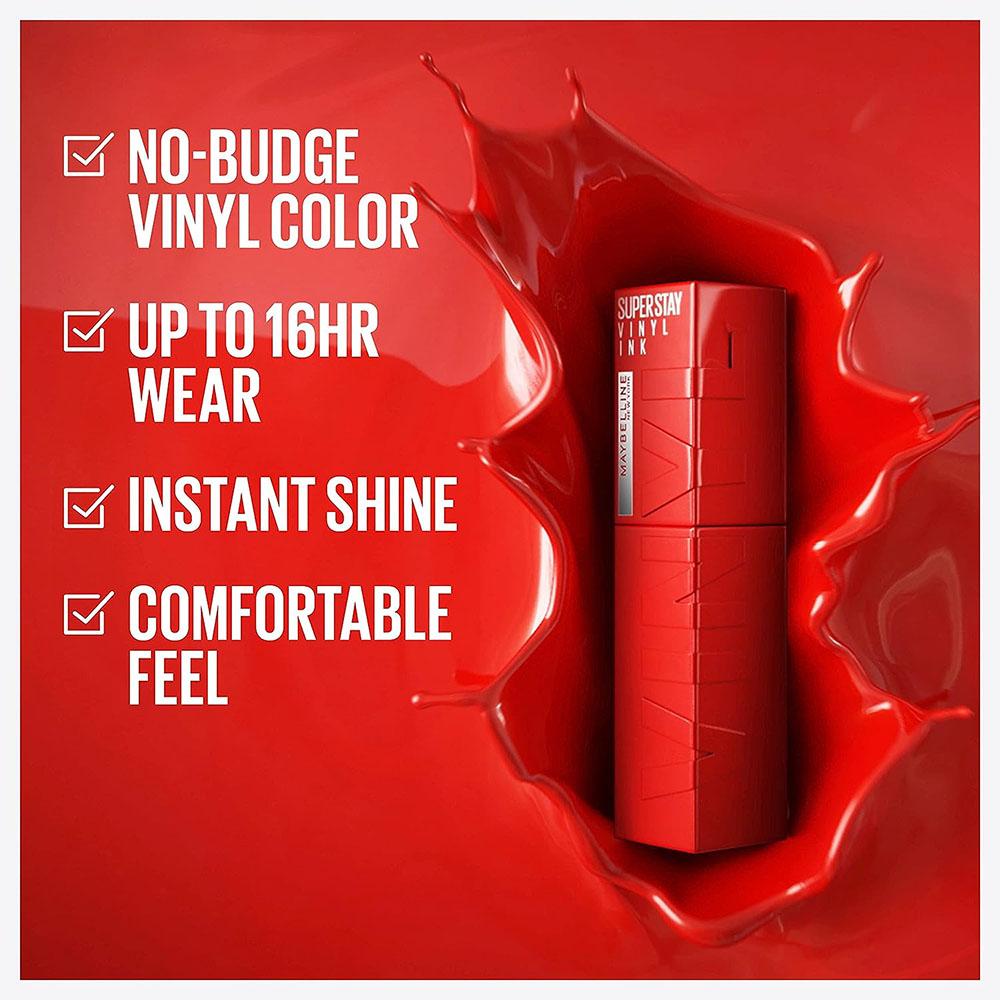 Maybelline Superstay Vinyl Ink Liquid Lipstick - No. 105 - Golden 4.2 Ml
