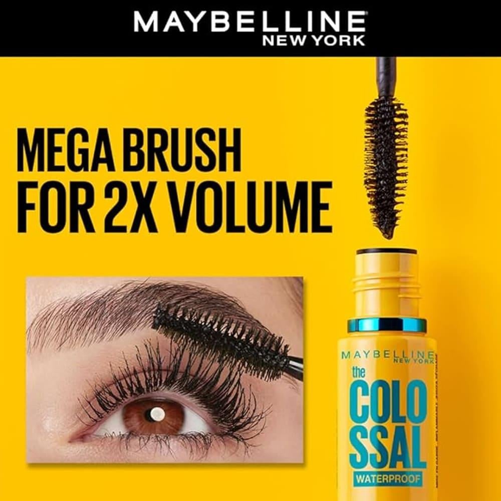 Maybelline Colossal Waterproof Mascara - 10ml