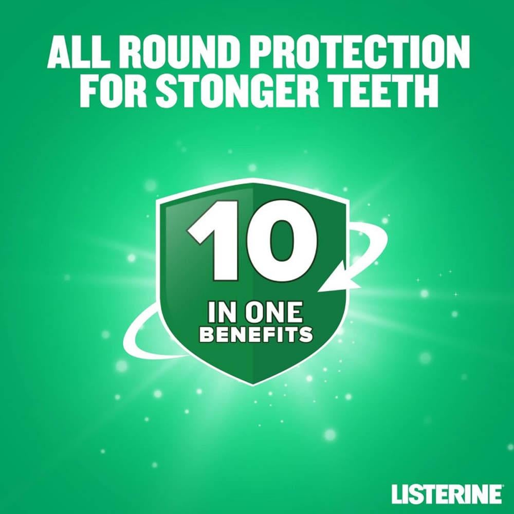 Listerine Total Care Gum Care Mouthwash 10 in 1 Fresh Mint - 500 ml