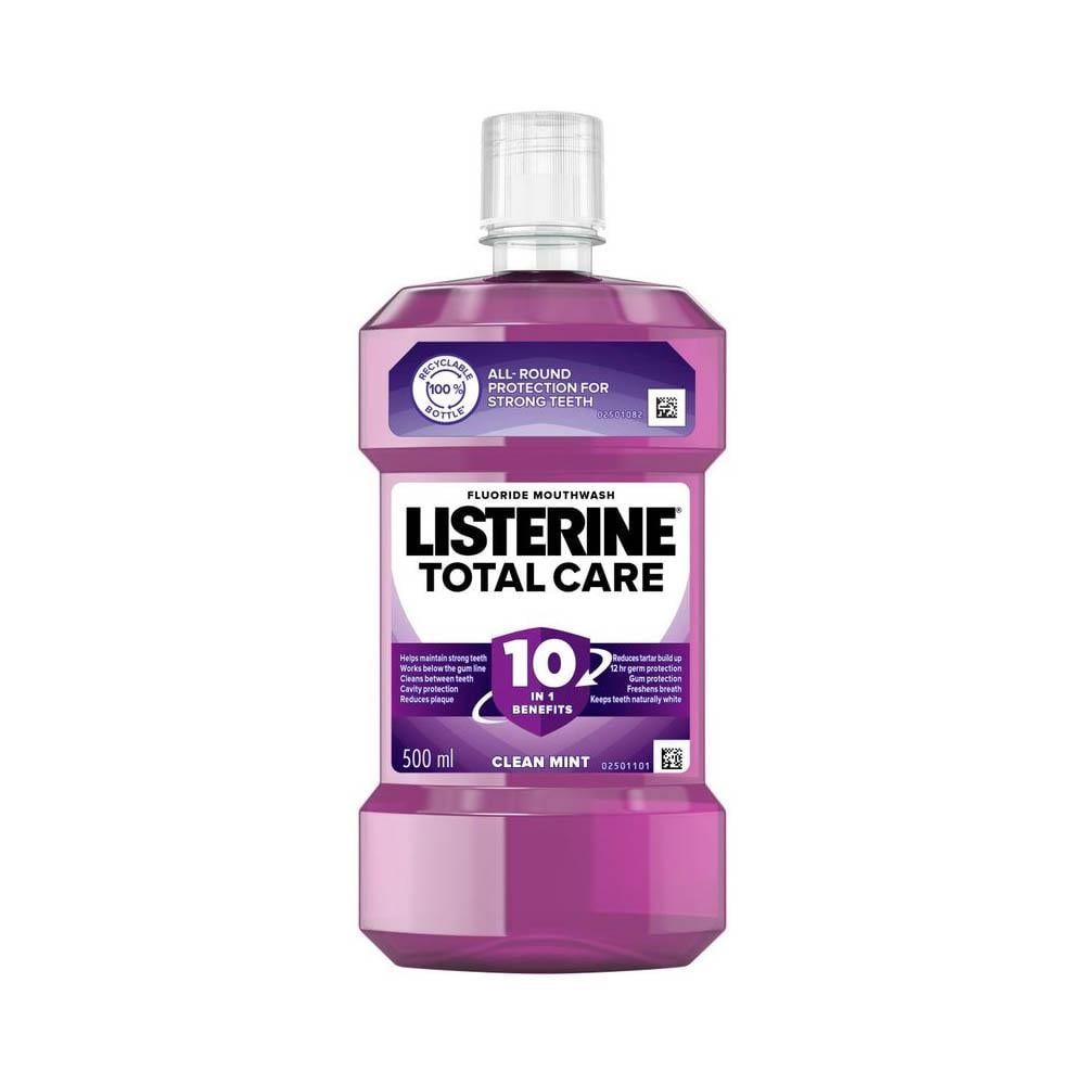 Listerine Total Care 10 in 1 Mouthwash - 500 ml