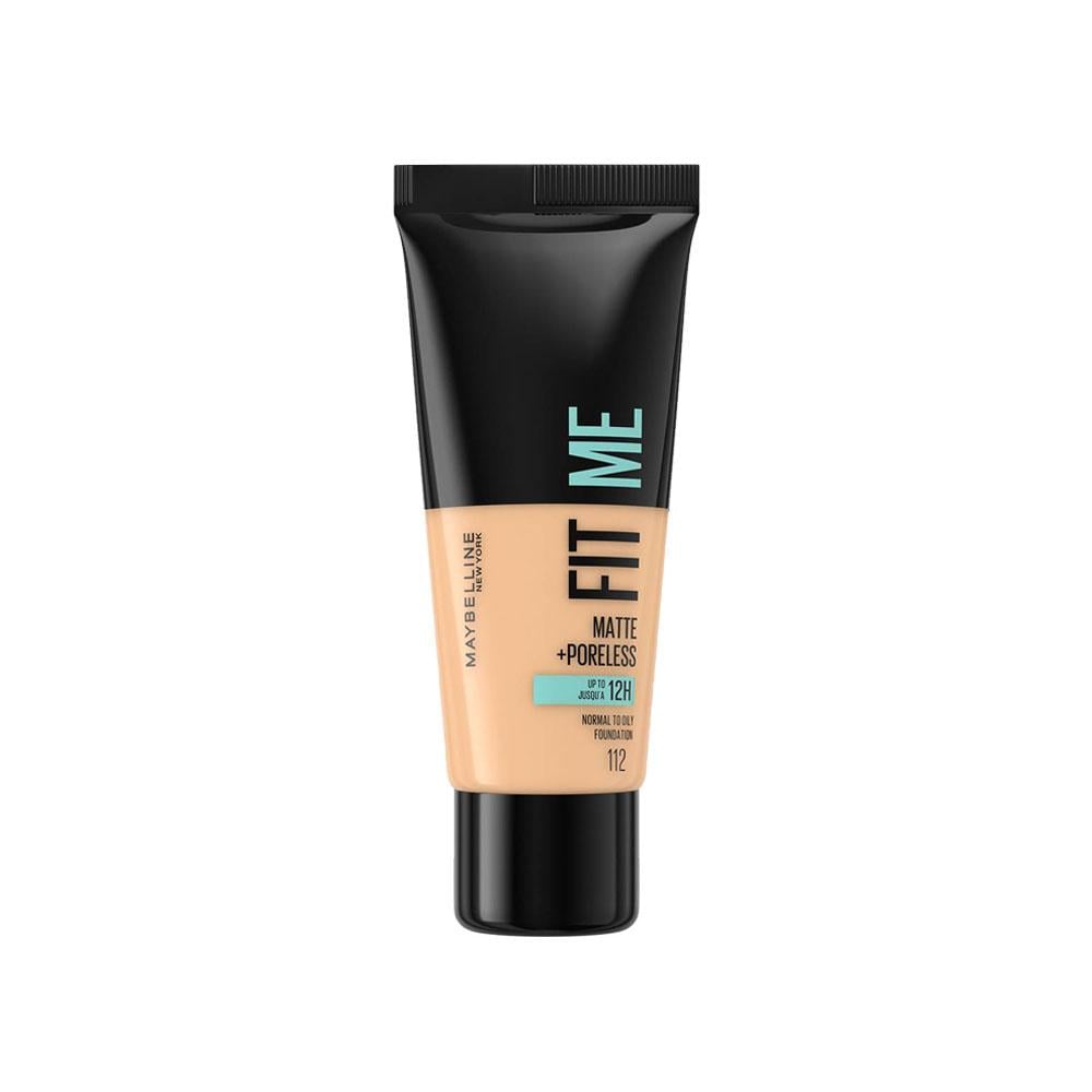 Maybelline Fit Me Matte+Poreless Foundation No.112 Soft Beige - 30ml