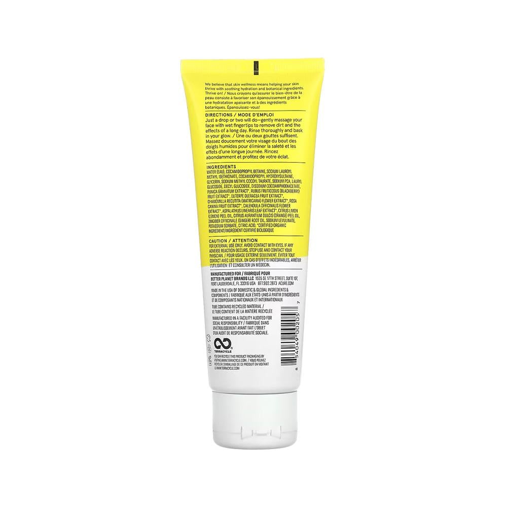 Acure Brightening Cleansing Gel  - 118 ml
