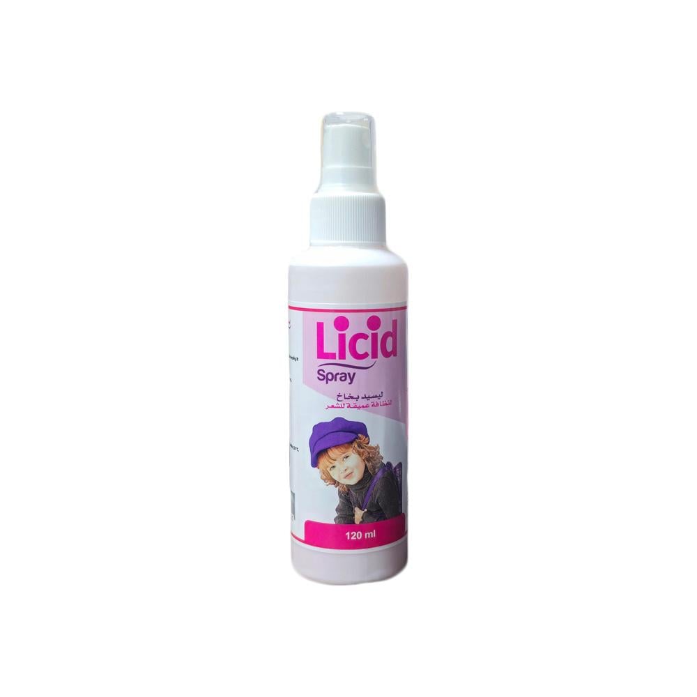 Licid Lice and Dandruff Control Spray with Comb - 120 ml