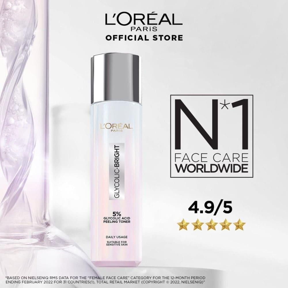 L'Oréal Paris Glowing Peeling Toner - 128 ml
