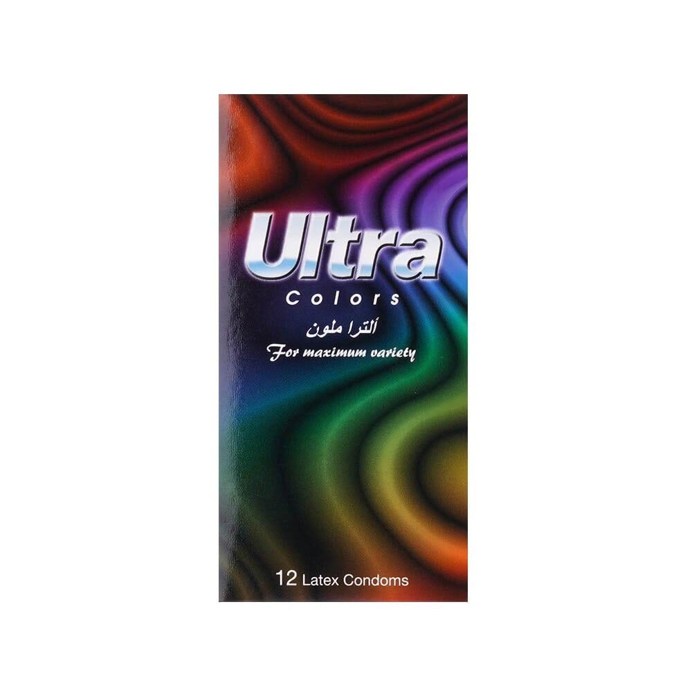 Ultra Colored Condoms - 12 Pieces