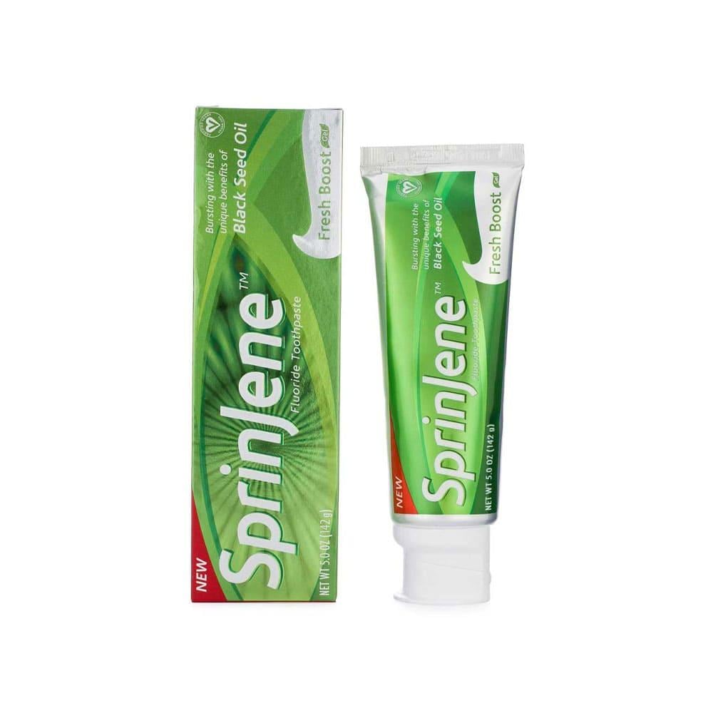 Sprinjene Black Seed Oil Fresh Boost Toothpaste- 142 Gm