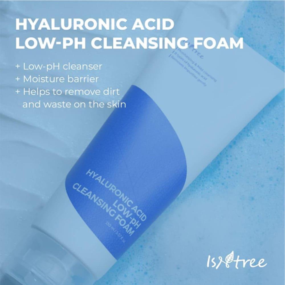 Isntree Low pH Cleansing Foam with Hyaluronic Acid - 150 ml
