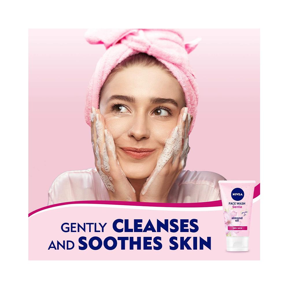 Nivea Face Wash Gentle For Dry And Sensitive Skin - 150 ml