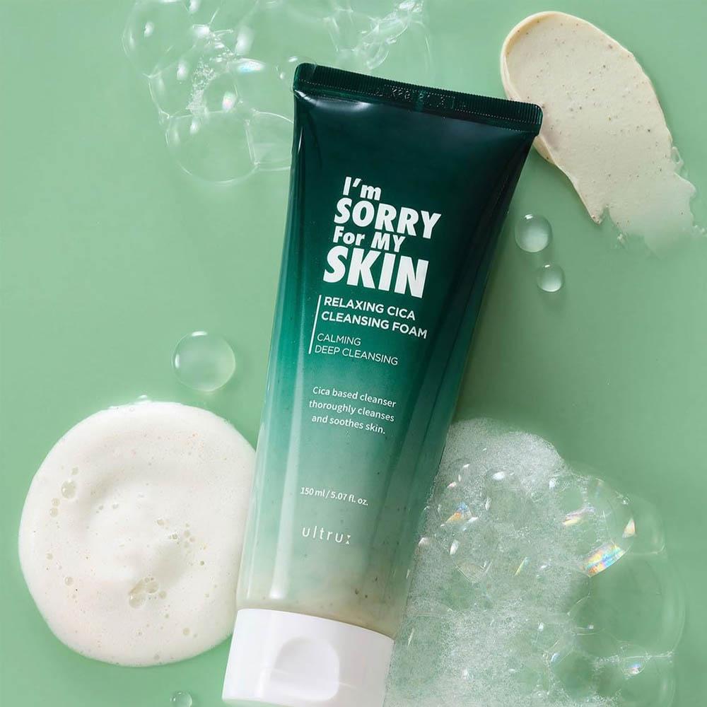 I'm Sorry for My Skin Relaxing Cica Foam Facial Cleanser - 150 ml