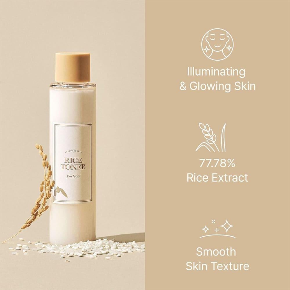I'm From Rice Toner for removing impurities and moisturizing the skin - 150 ml
