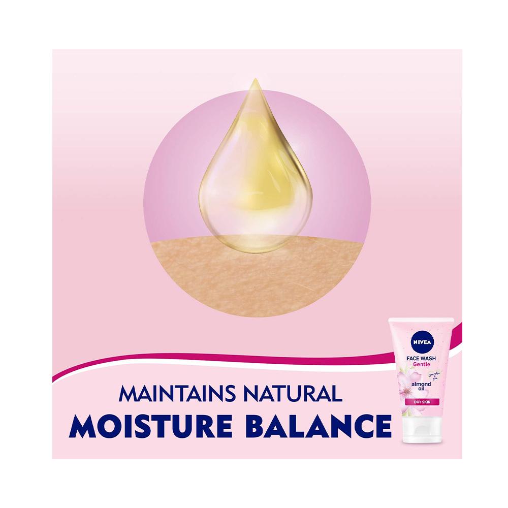 Nivea Face Wash Gentle For Dry And Sensitive Skin - 150 ml