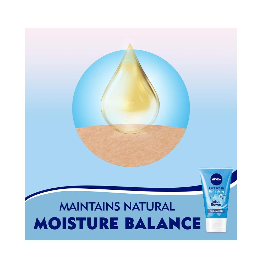 Nivea Refreshing Face Wash for Normal to Combination Skin -150 ml