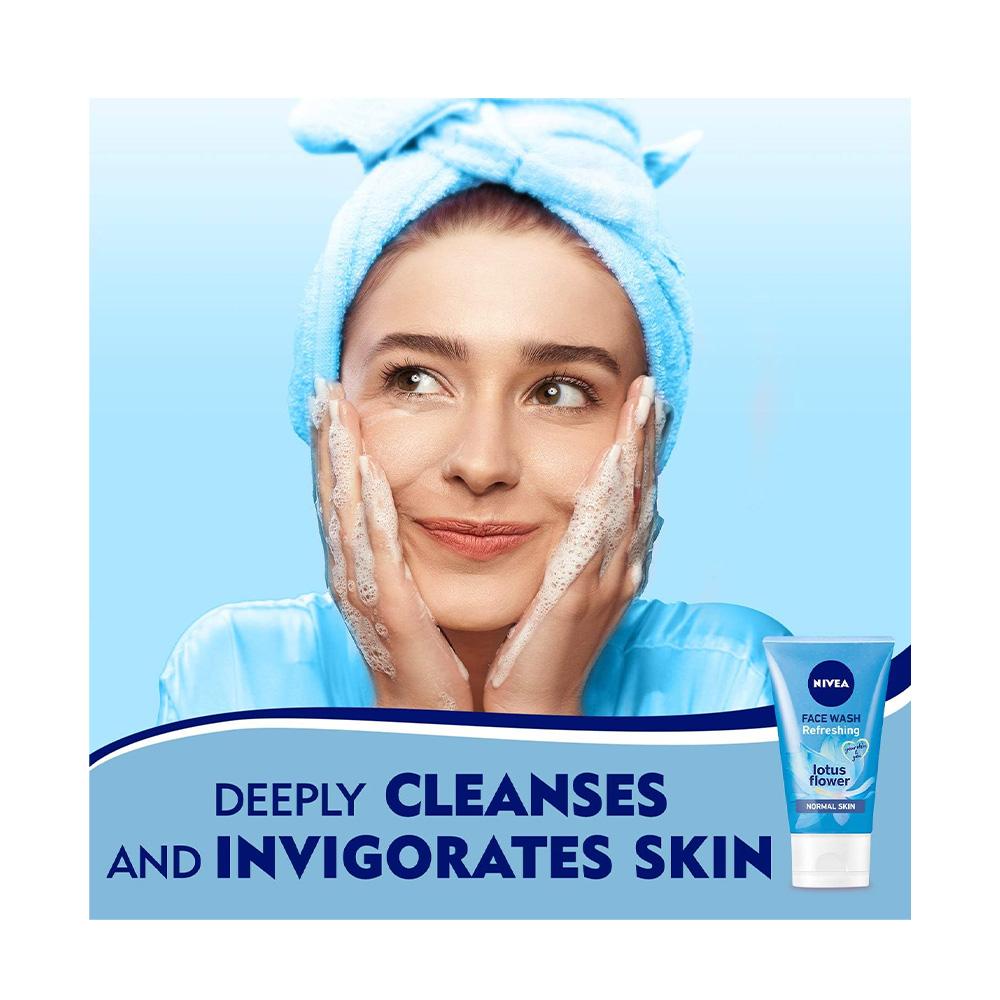 Nivea Refreshing Face Wash for Normal to Combination Skin -150 ml