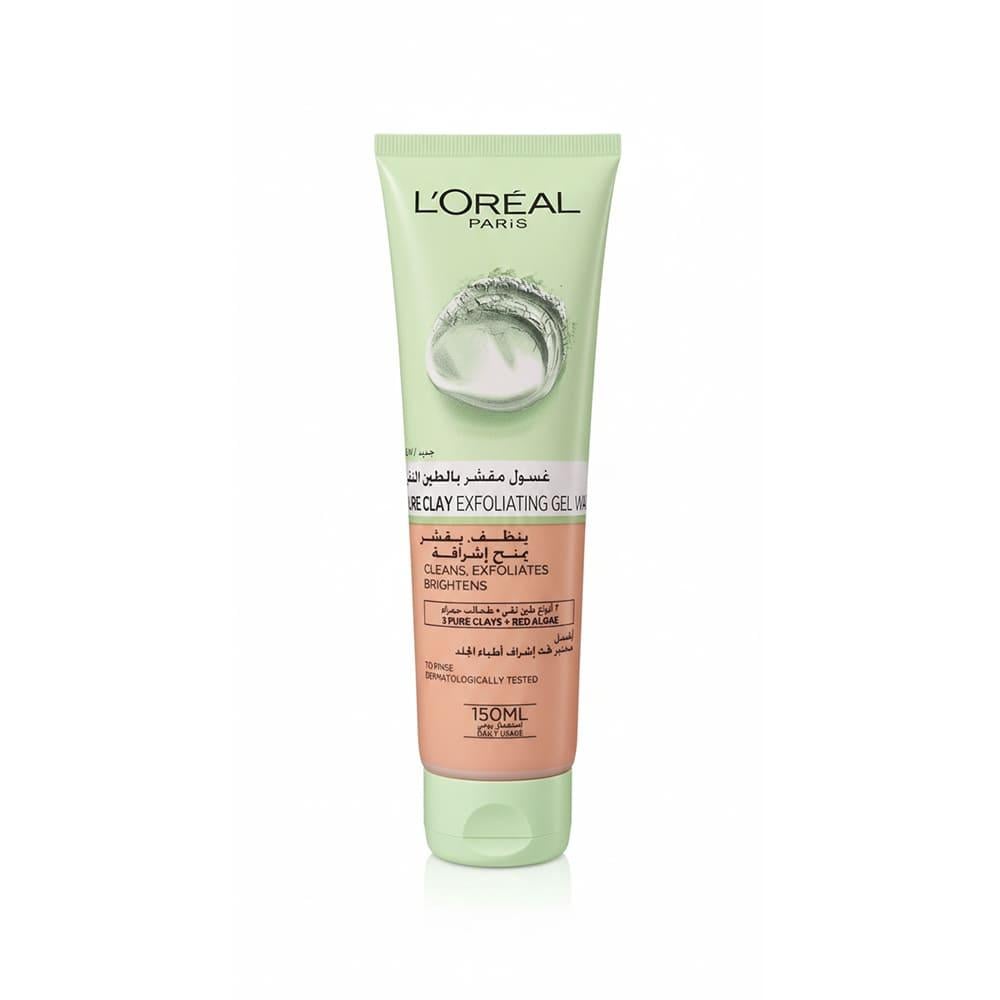 L'Oreal Paris Pure Clay Exfoliating Gel Wash - 150 ml