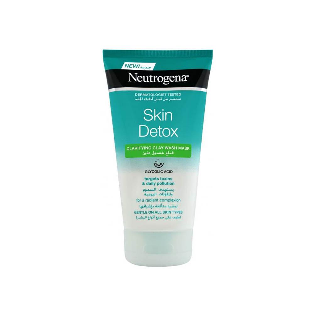 Neutrogena Skin Detox Clarifying Clay Wash Mask - 150 ml