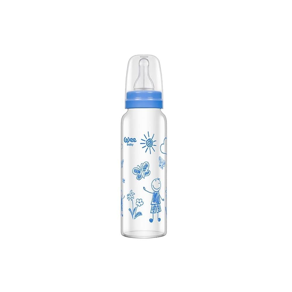 Wee Baby Glass Bottle Multiple Colors - 180ml Classic C771