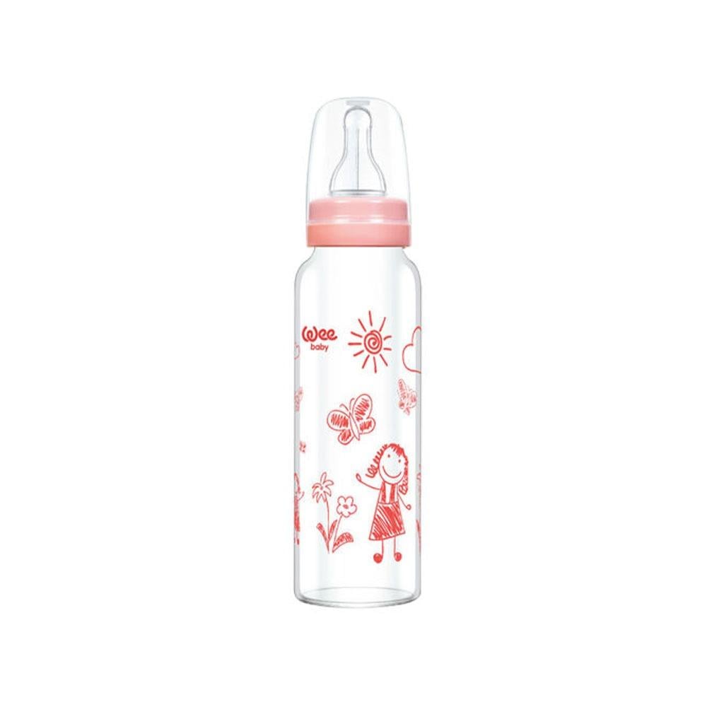 Wee Baby Glass Bottle Multiple Colors - 180ml Classic C771