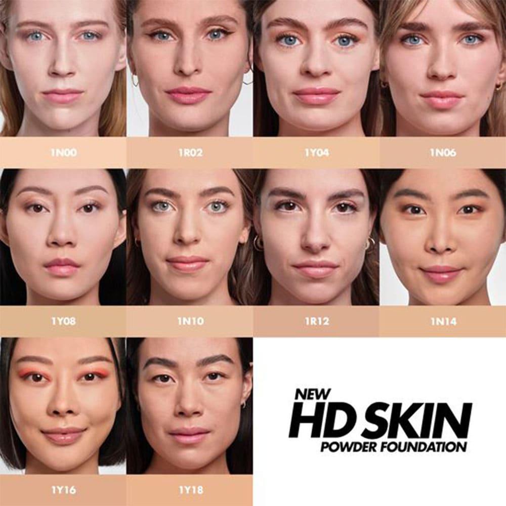 Make Up For Ever HD Skin Matte Velvet Powder Foundation 1R02 - 11 Gm