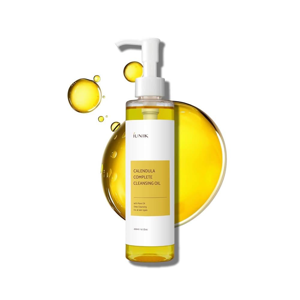 iunik Calendula Complete Cleansing Deep Oil Botanical - 200 ml