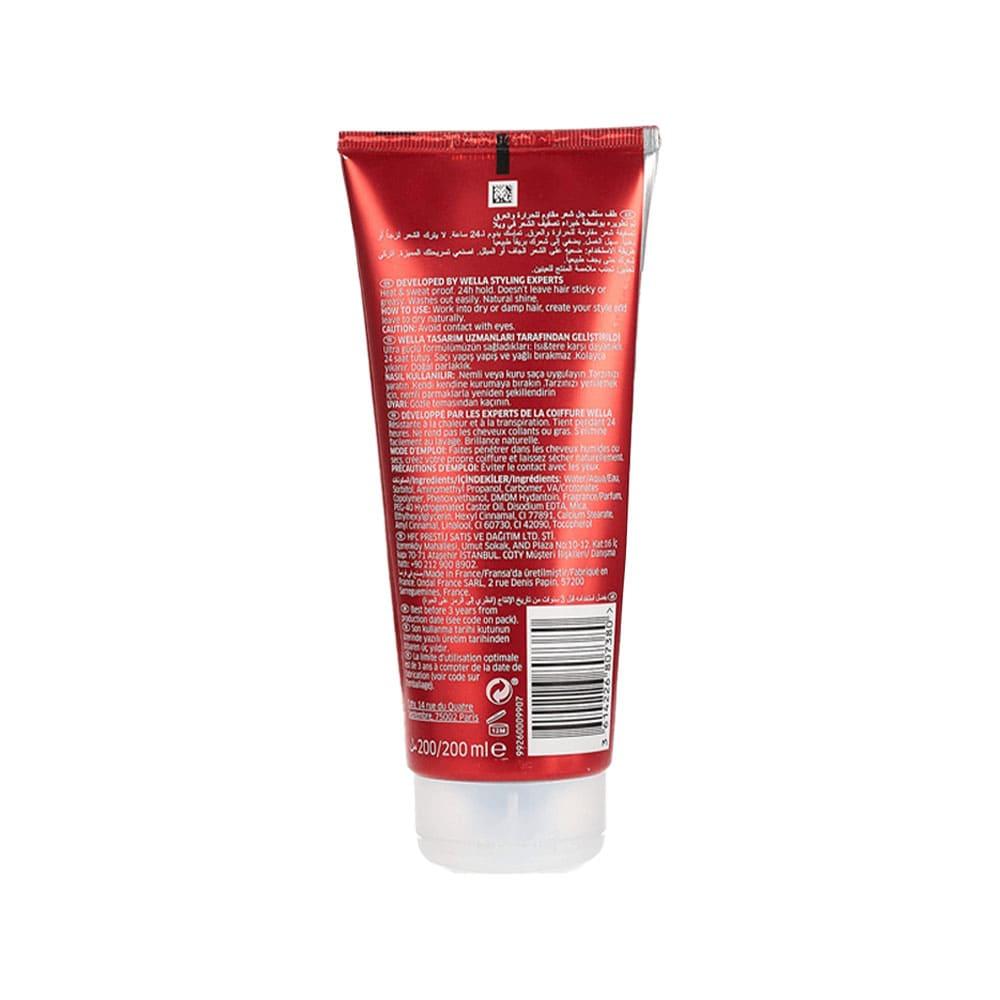 Wella New Wave Tuff Stuff Heat and SWEAT PROOF Resistant Hair Gel - 200ml
