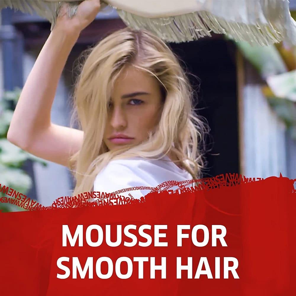 Wella New Wave Hair Mousse for Soft & Protect Hair - 200 ml