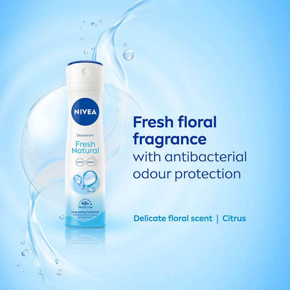 Nivea Deodorant Spray Fresh Natural - 200 ml