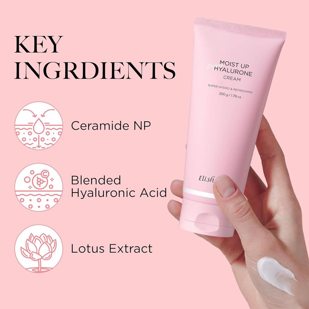 Elishacoy Hyaluron Moisturizing Cream – 200 gm