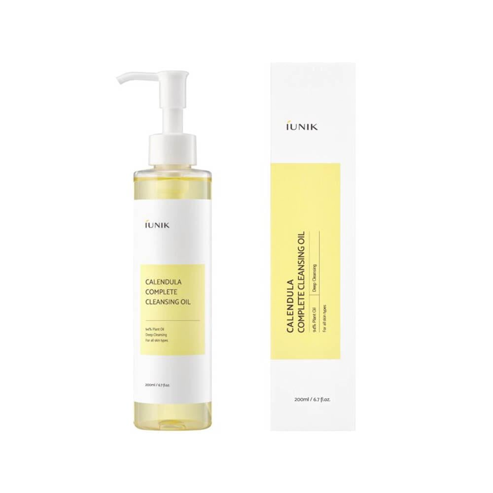 iunik Calendula Complete Cleansing Deep Oil Botanical - 200 ml