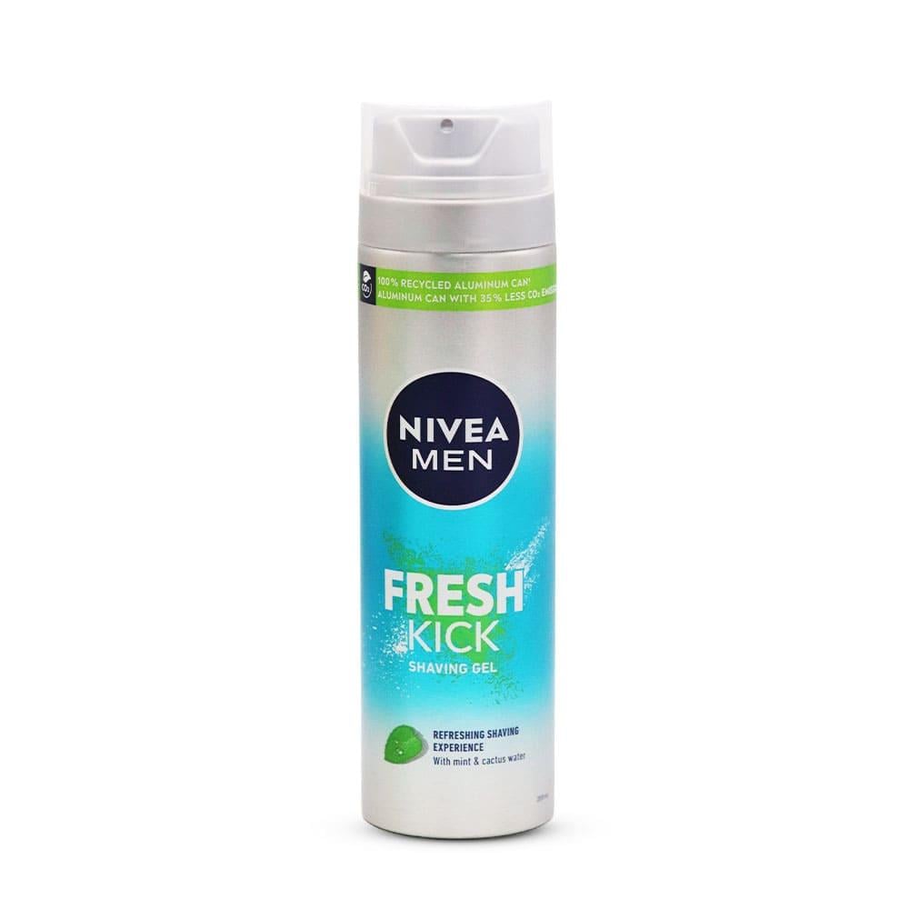 Nivea Men Fresh Kick Shaving Gel - 200 ml